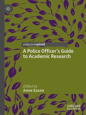 cover image of A Police Officer's Guide to Academic Research